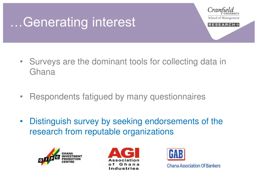 generating interest