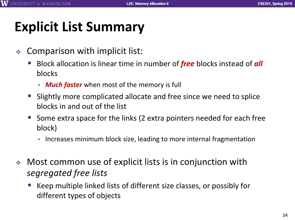 l25 memory allocation ii 23