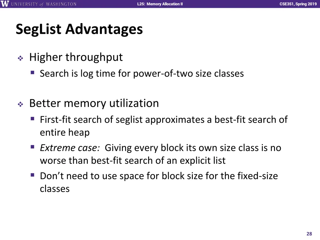 l25 memory allocation ii 27