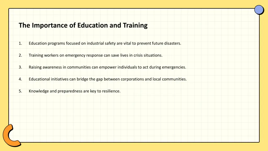 the importance of education and training 1
