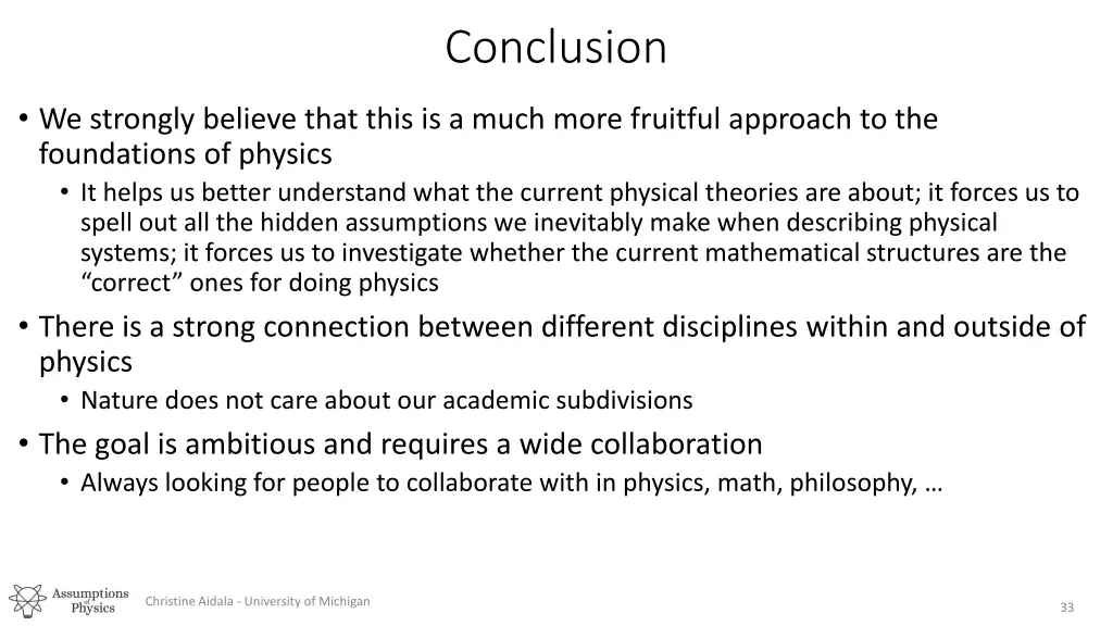 conclusion