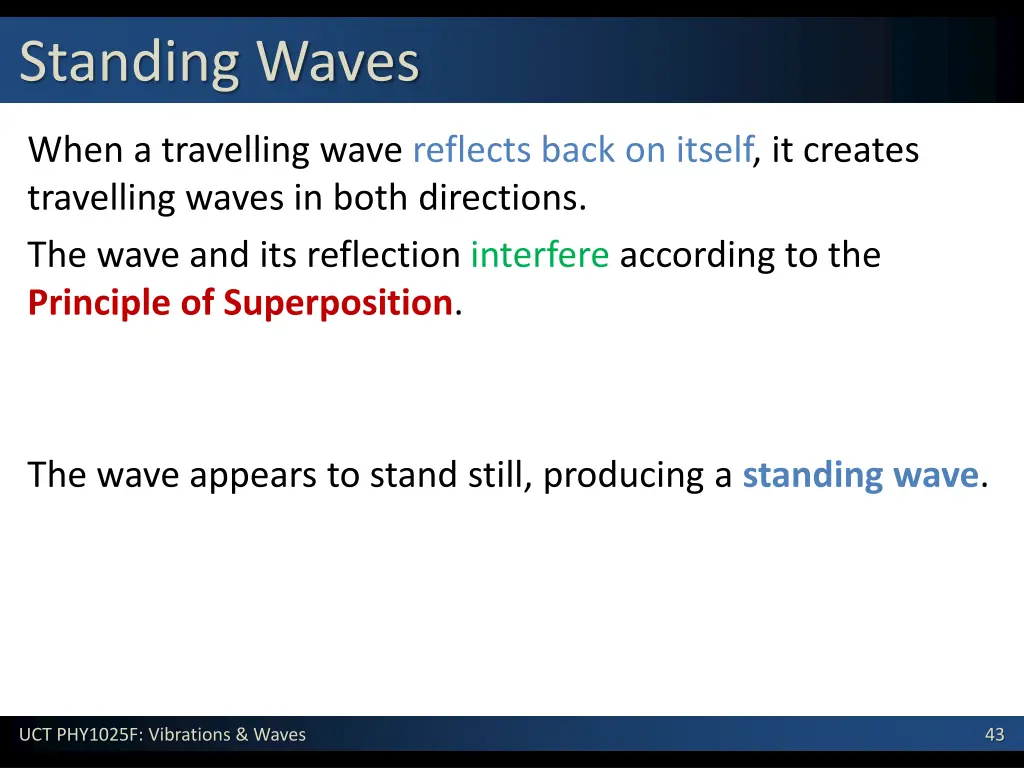 standing waves