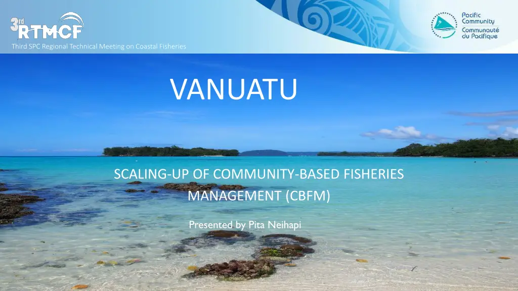 third spc regional technical meeting on coastal