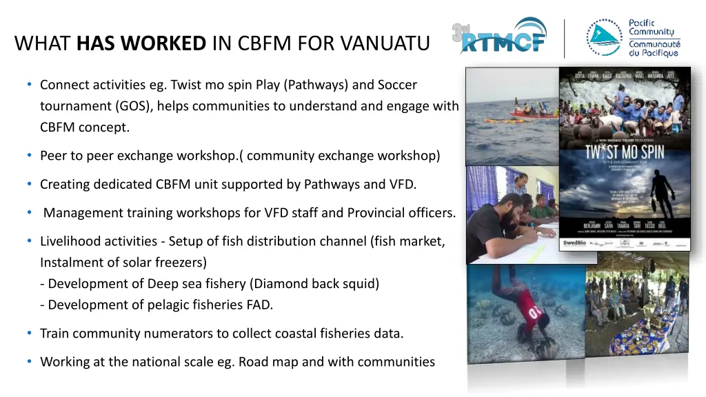 what has worked in cbfm for vanuatu