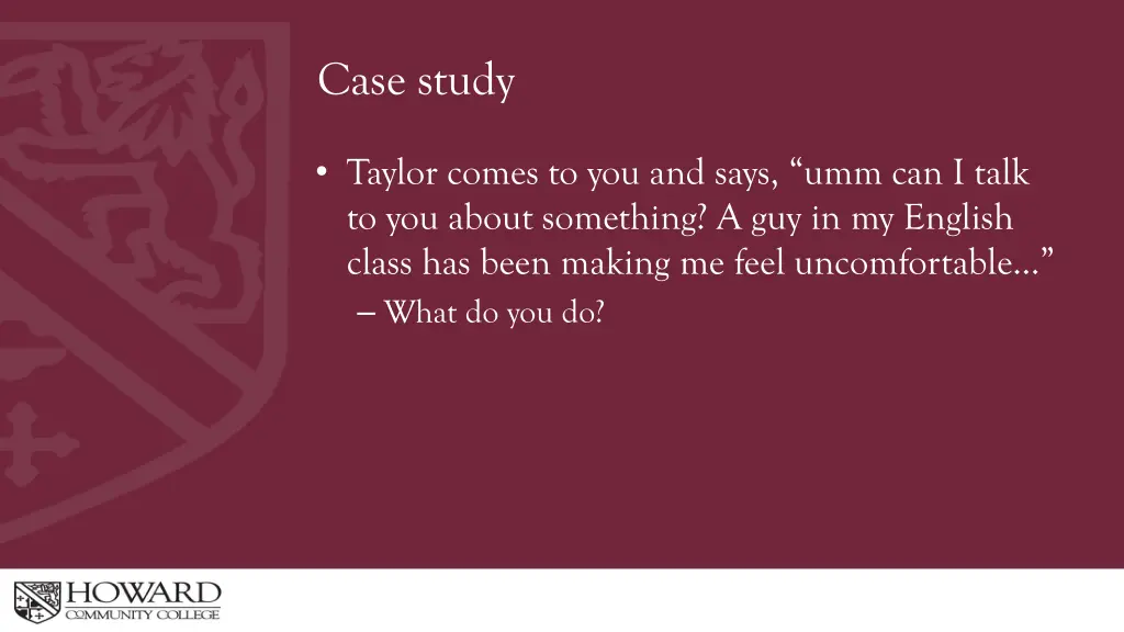 case study