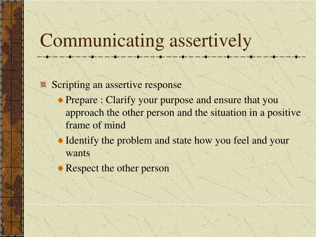 communicating assertively 1
