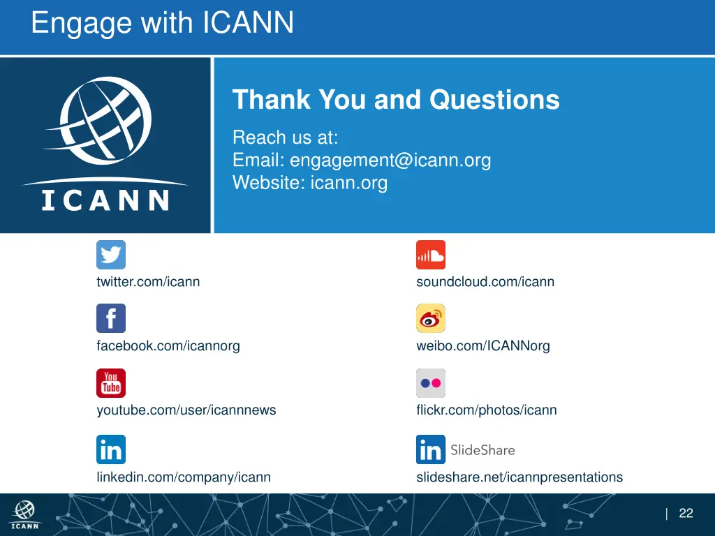 engage with icann