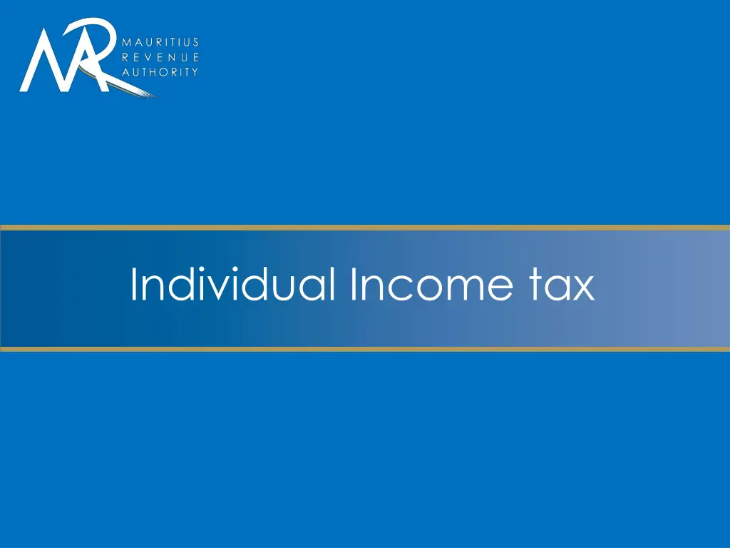individual income tax