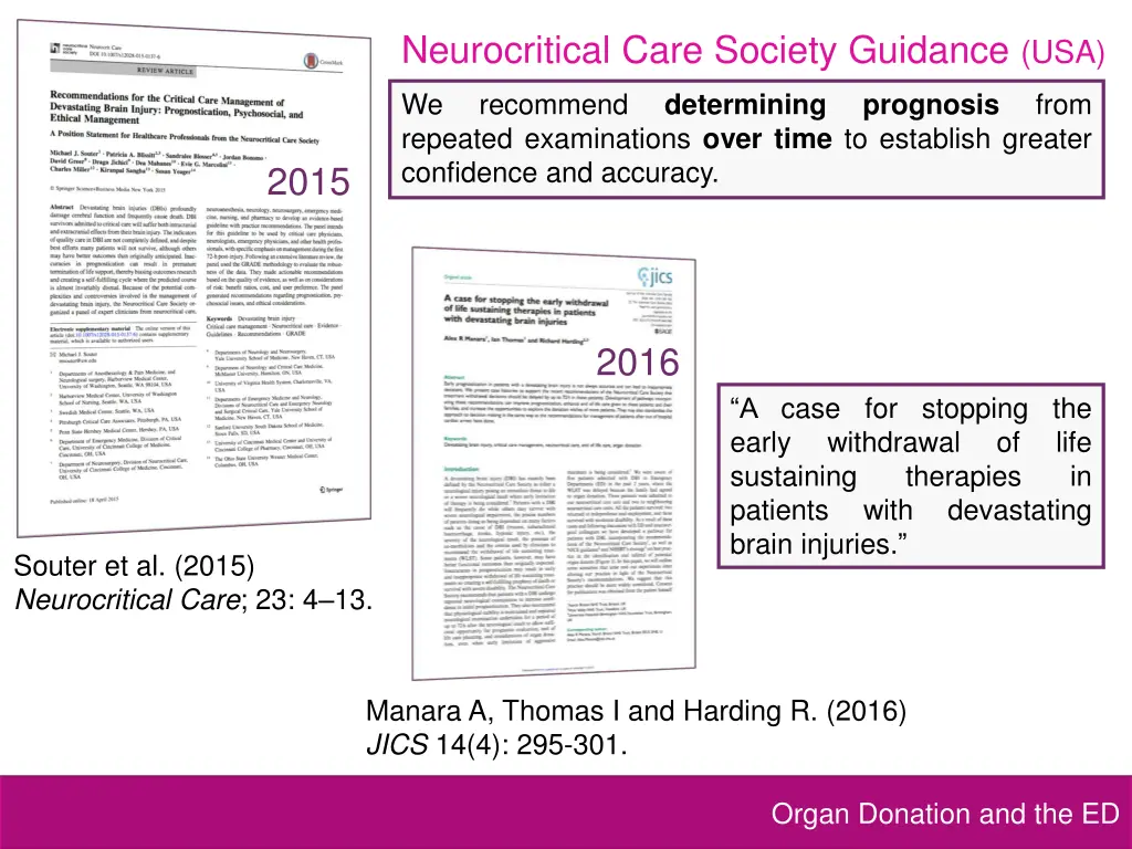 neurocritical care society guidance usa