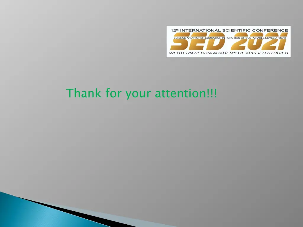 thank for your attention