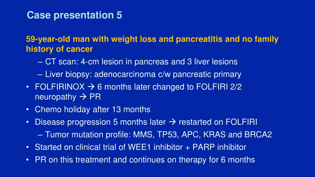 case presentation 5