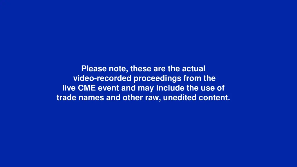 please note these are the actual video recorded
