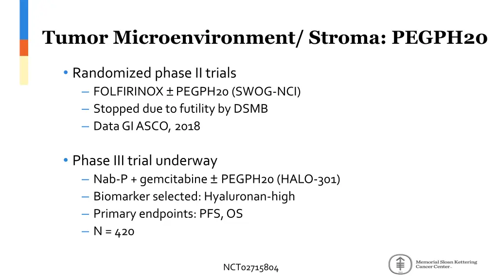 tumor microenvironment stroma pegph20