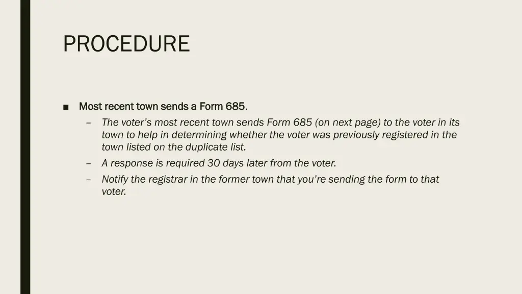 procedure 2