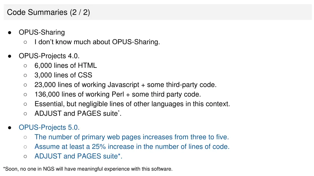 code summaries 2 2