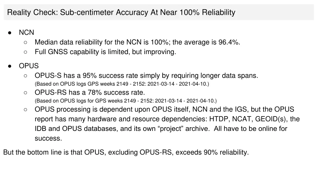 reality check sub centimeter accuracy at near