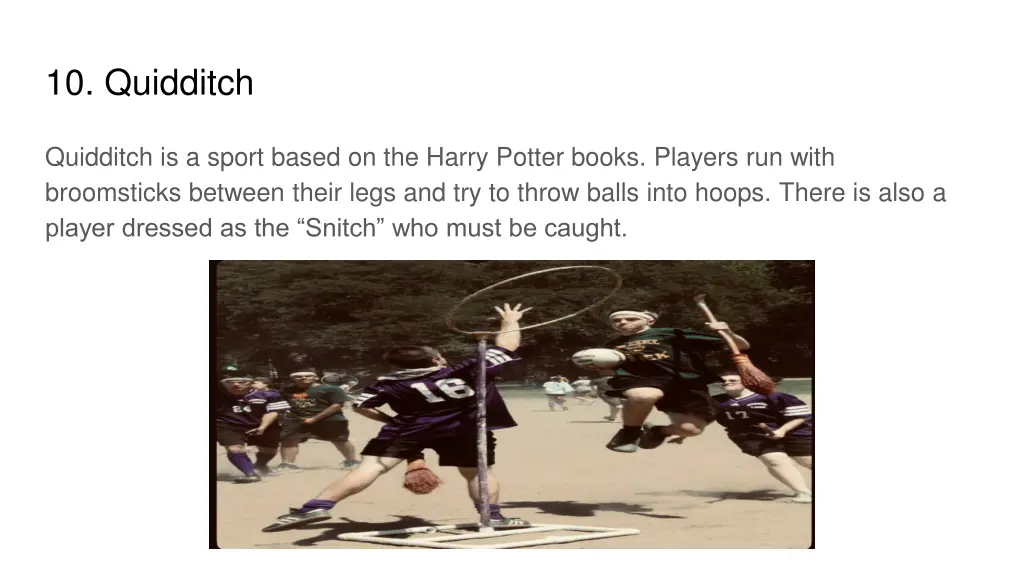 10 quidditch