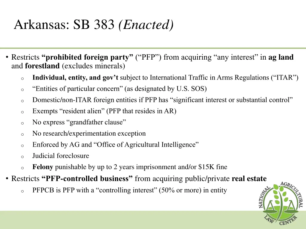 arkansas sb 383 enacted