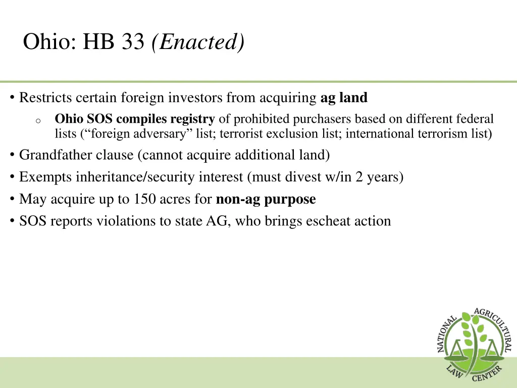 ohio hb 33 enacted