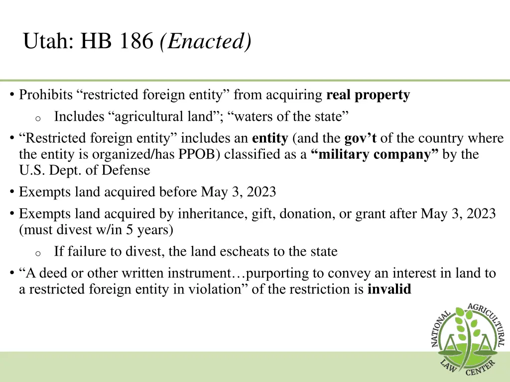 utah hb 186 enacted