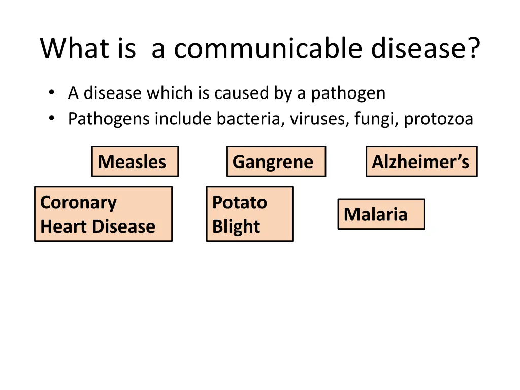 what is a communicable disease