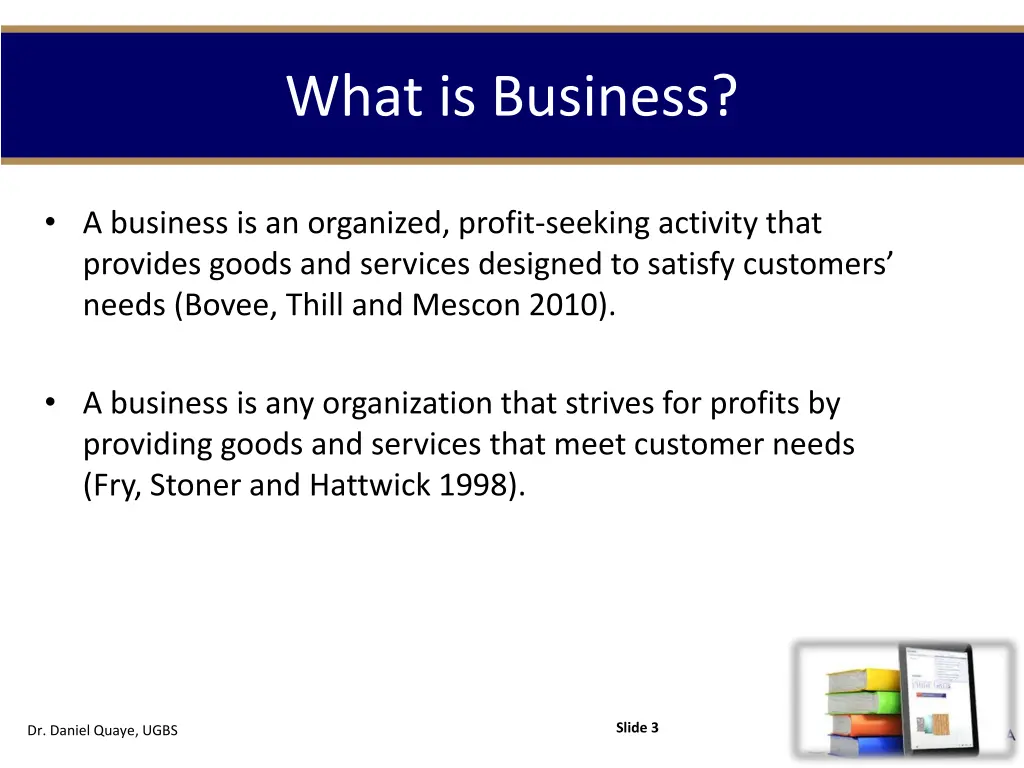 what is business