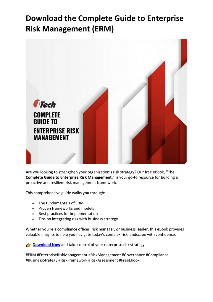 download the complete guide to enterprise risk