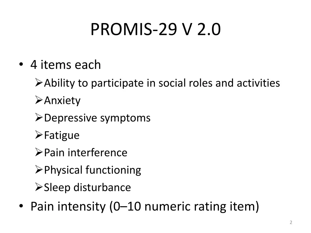promis 29 v 2 0