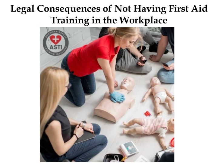 legal consequences of not having first