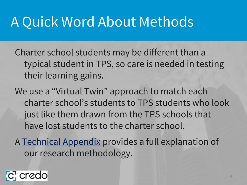 a quick word about methods