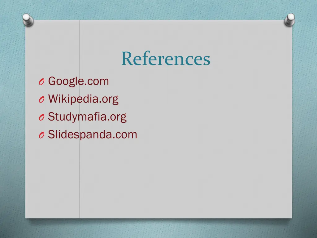 references