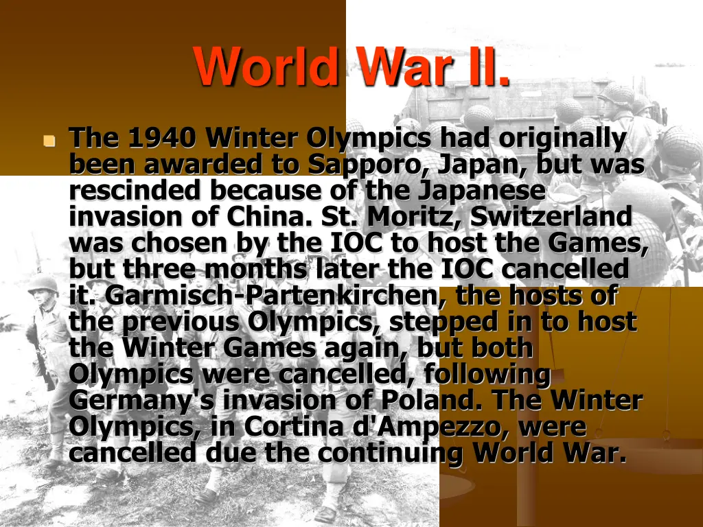 world war ii