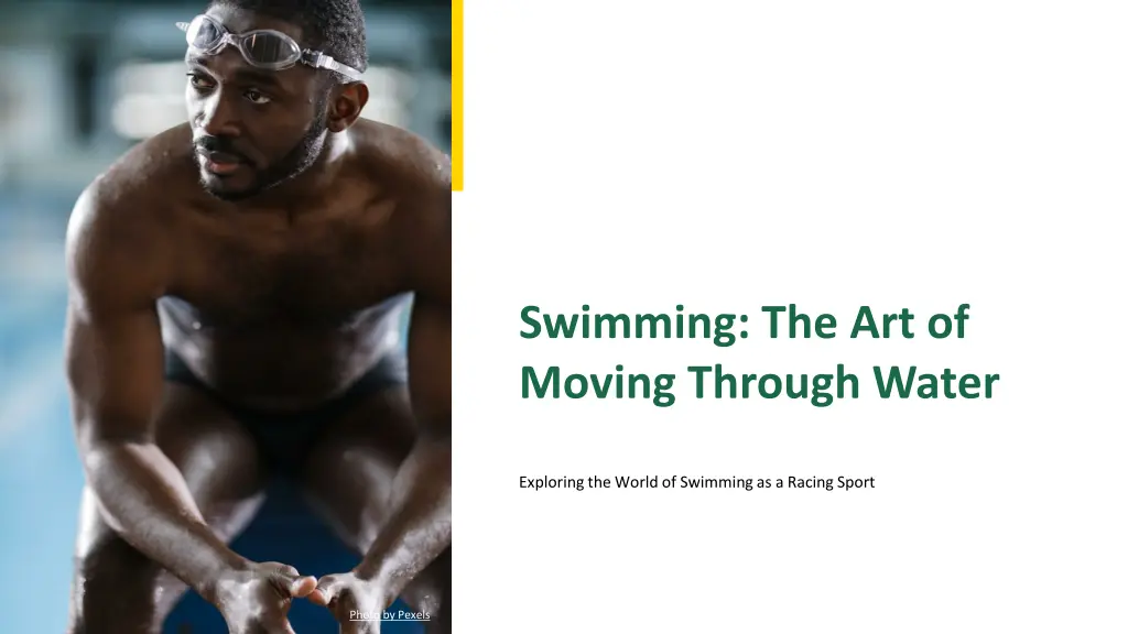 swimming the art of moving through water
