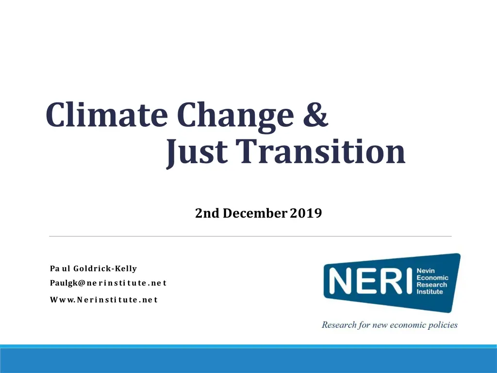 climate change just transition 1