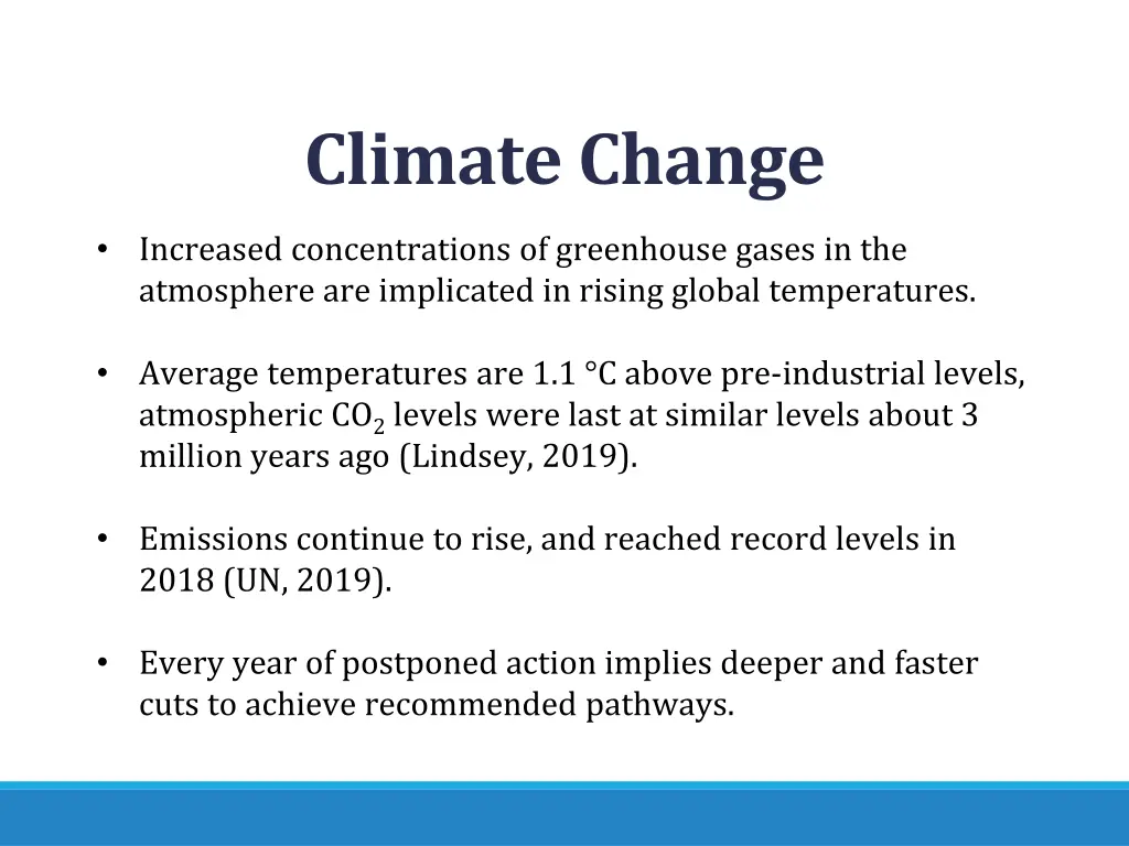 climate change