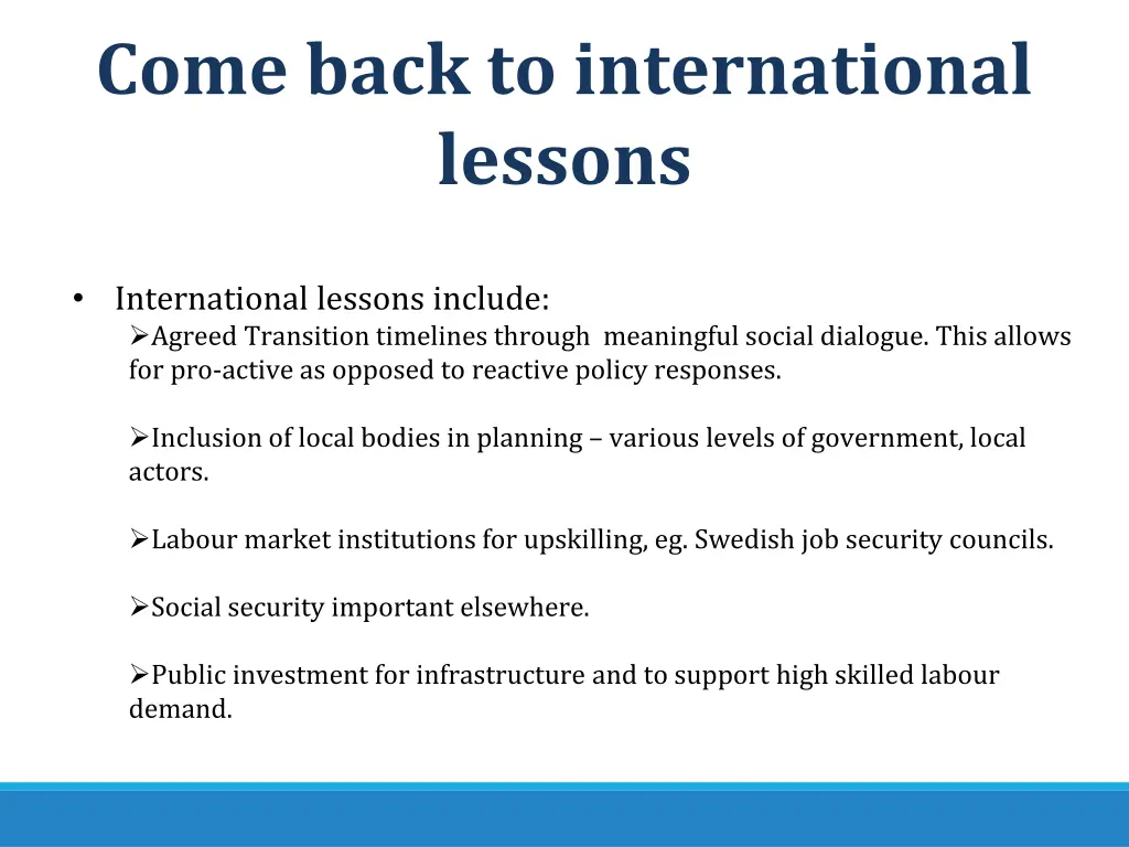 come back to international lessons