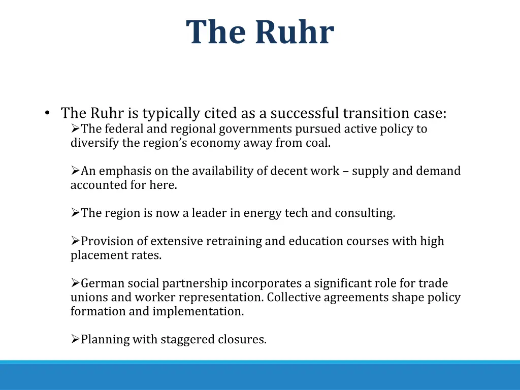the ruhr