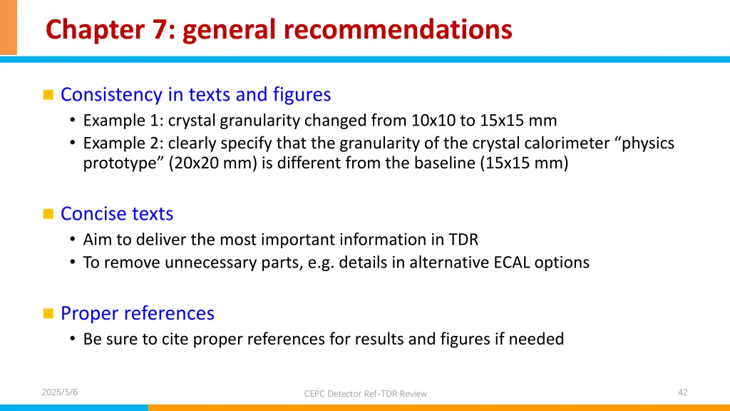 chapter 7 general recommendations 1
