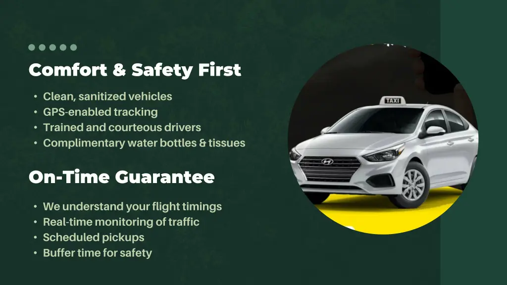 comfort safety first