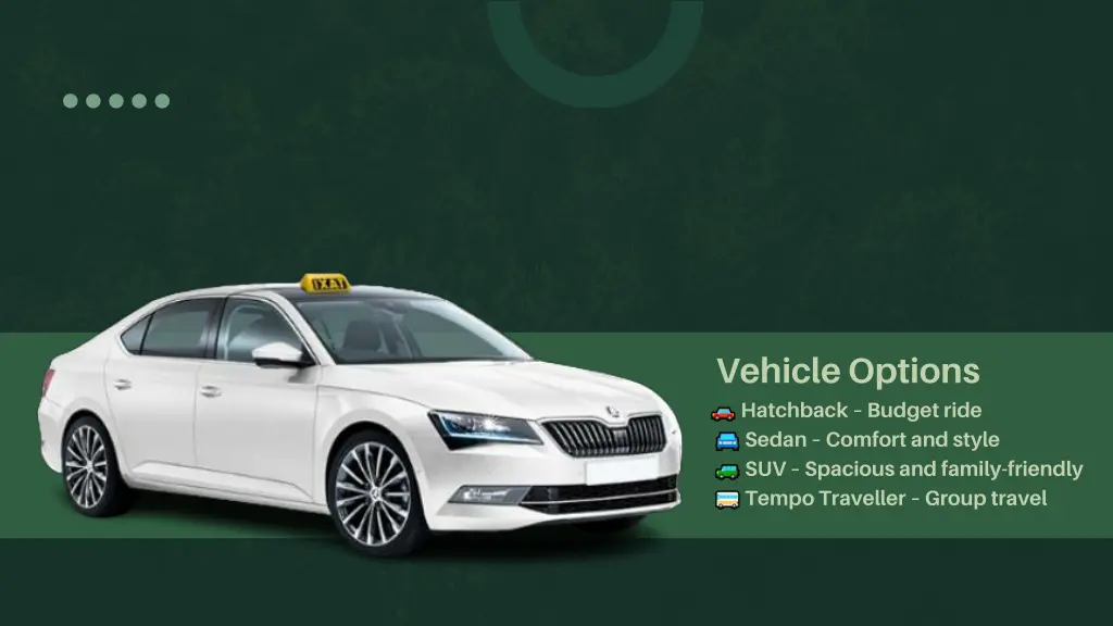vehicle options hatchback budget ride sedan