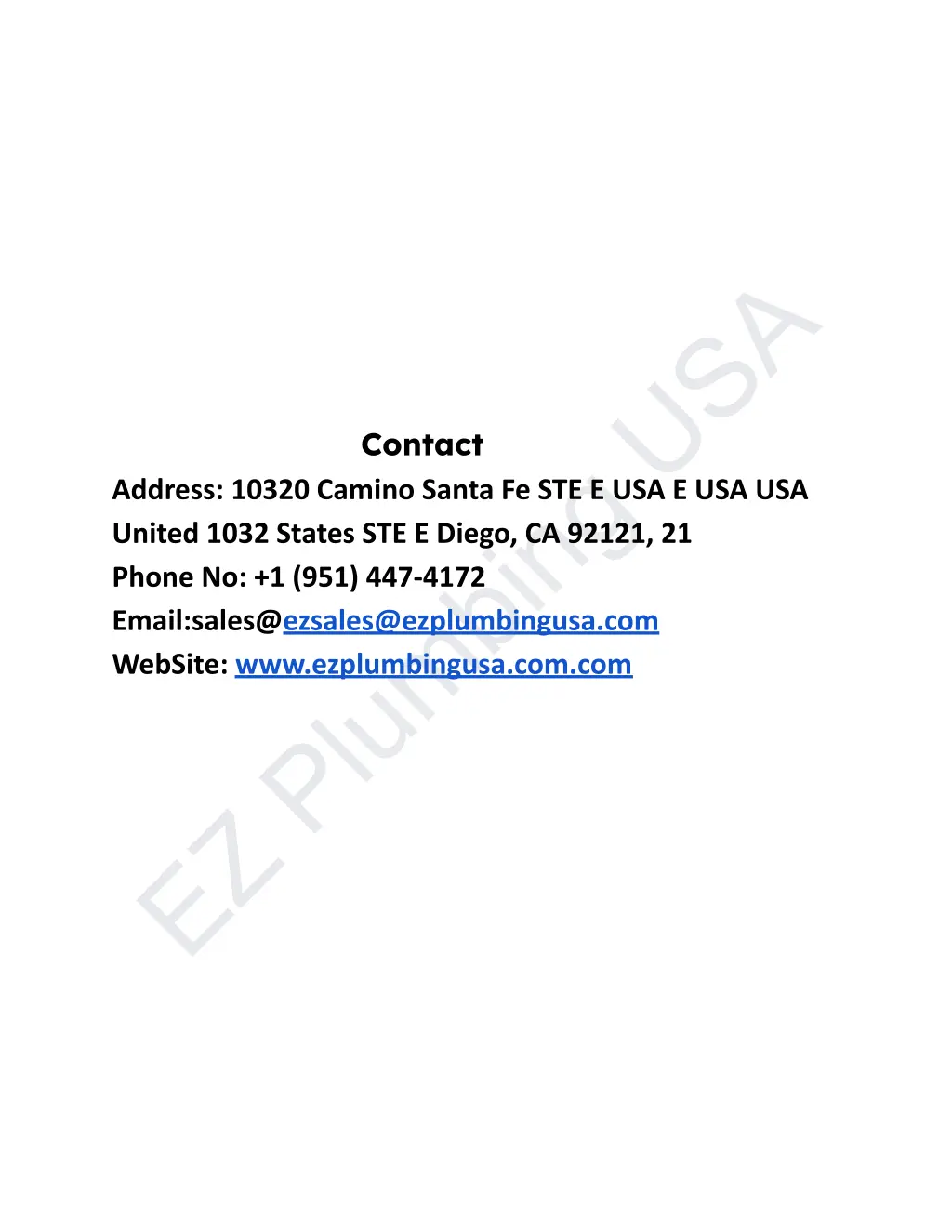contact address 10320 camino santa