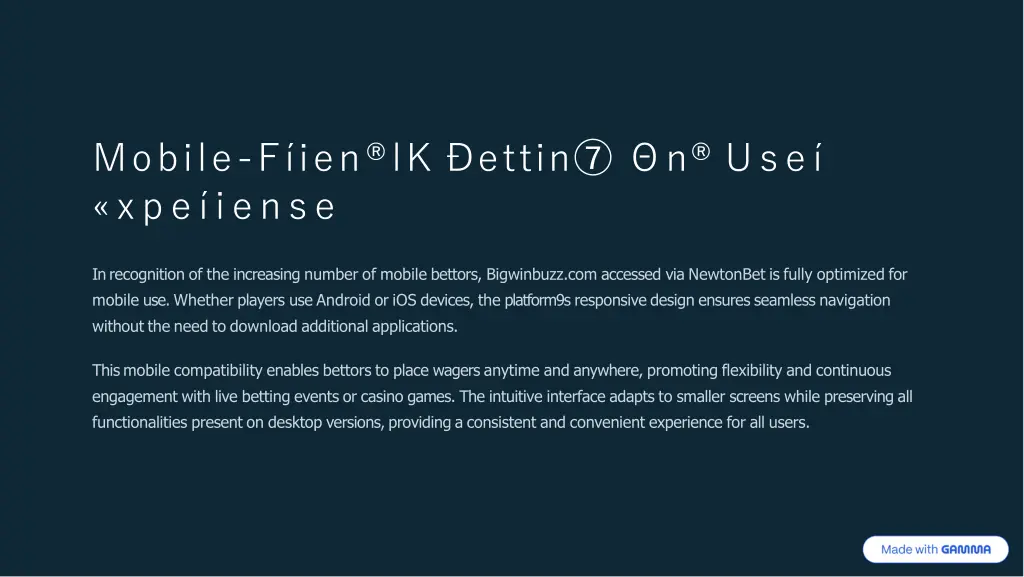 mobile f ien lk ettin n use xpe iense