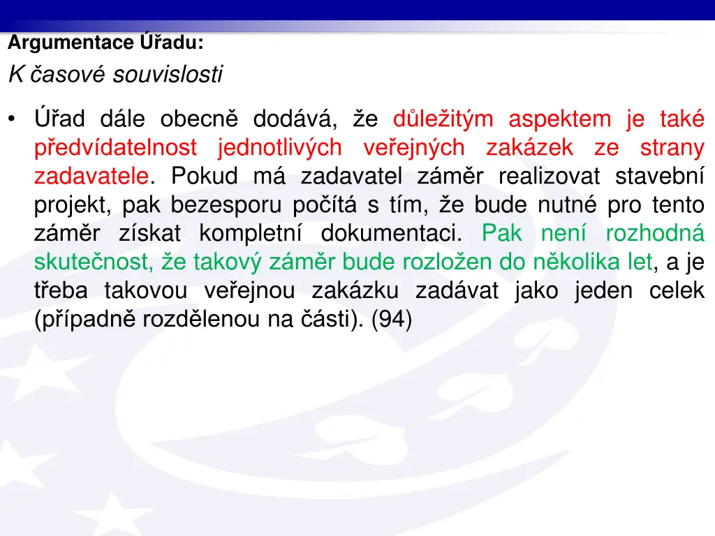 argumentace adu k asov souvislosti 1