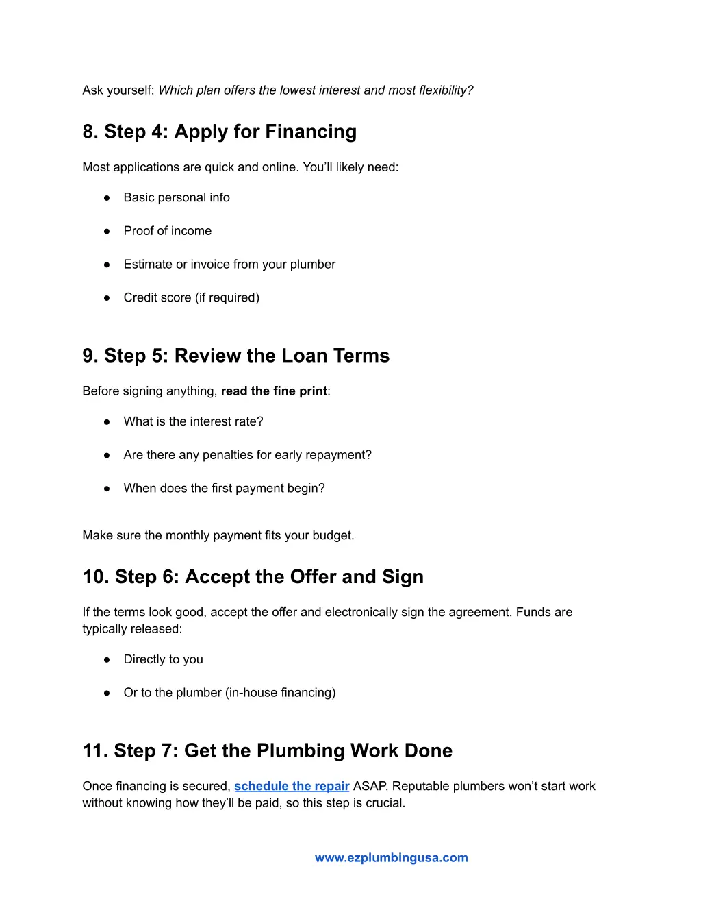 ask yourself which plan offers the lowest