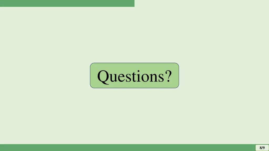 questions