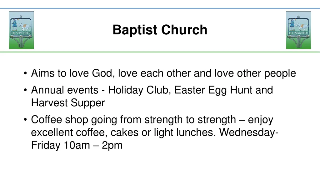 baptist church