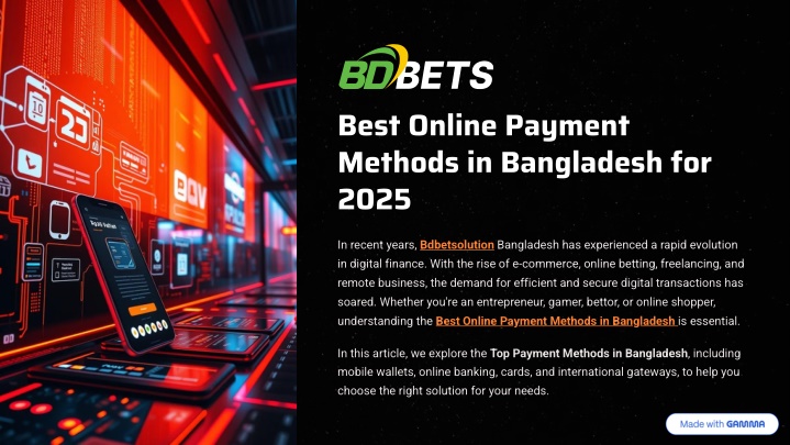 best online payment methods in bangladesh for 2025