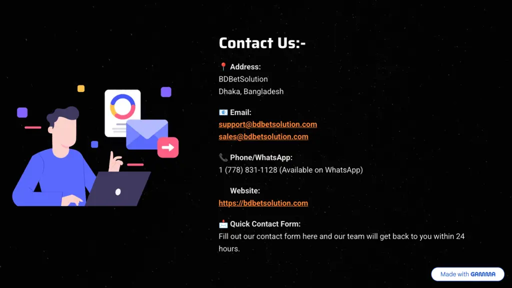 contact us