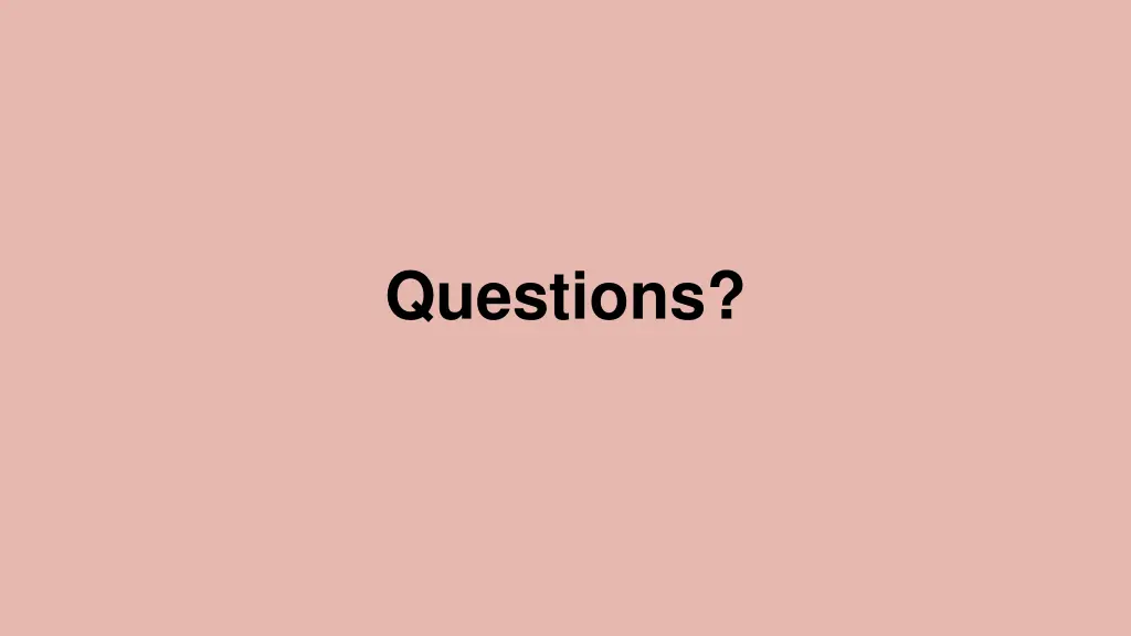 questions