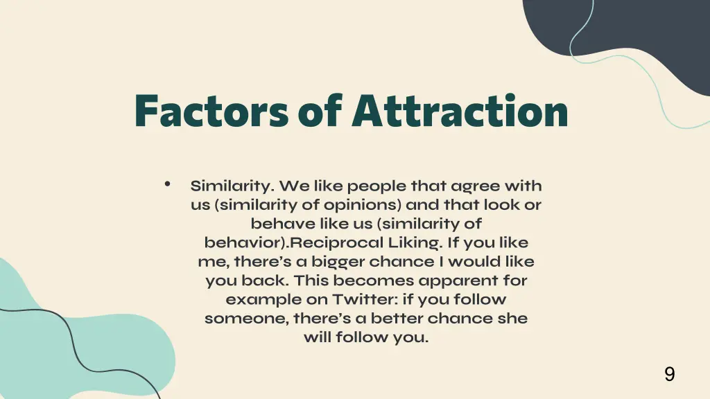 factors of attraction 3